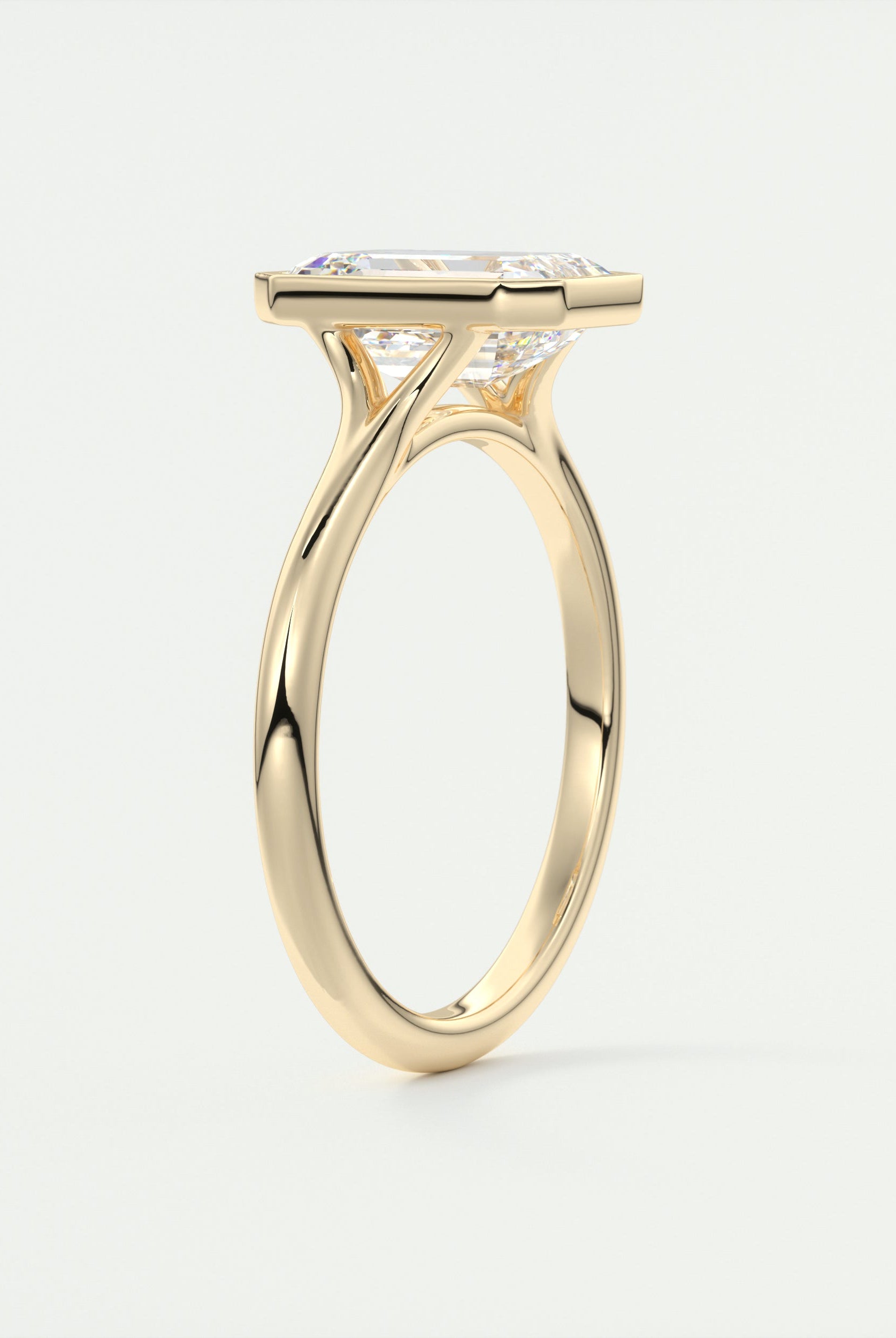 Emerald Bridal Ring