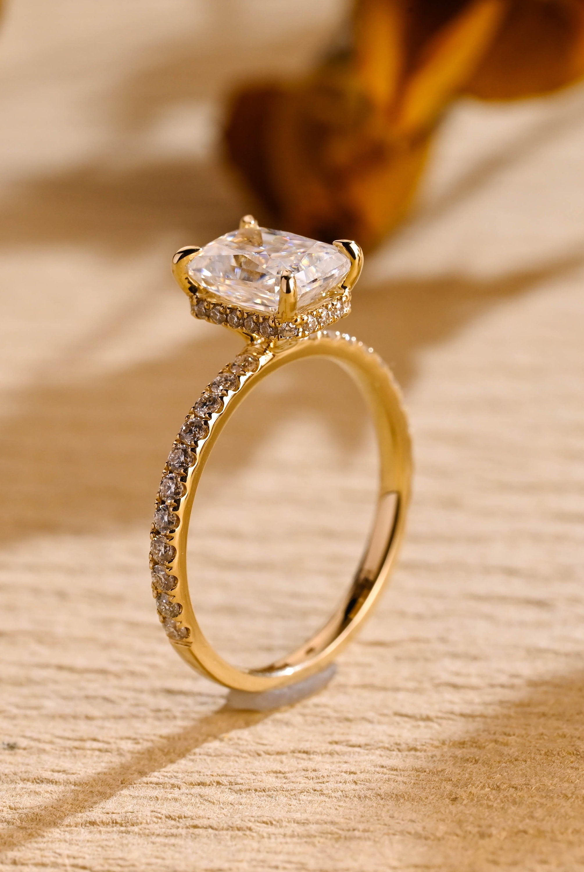 best hidden halo moissanite engagement rings 2026