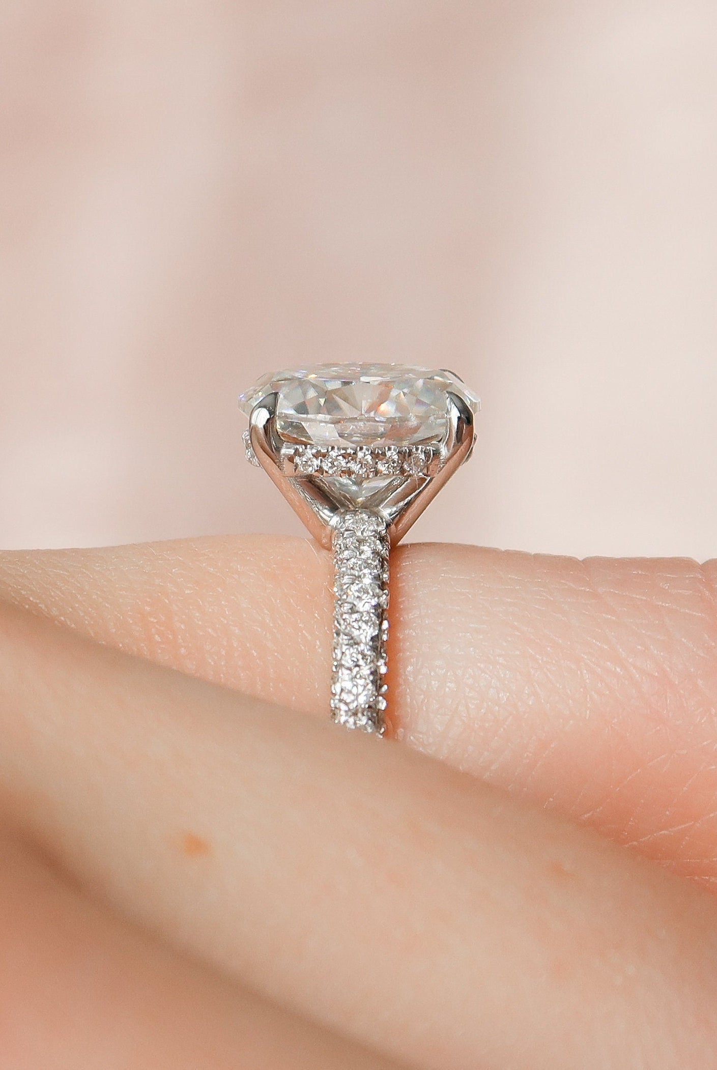 Oval Halo Ring