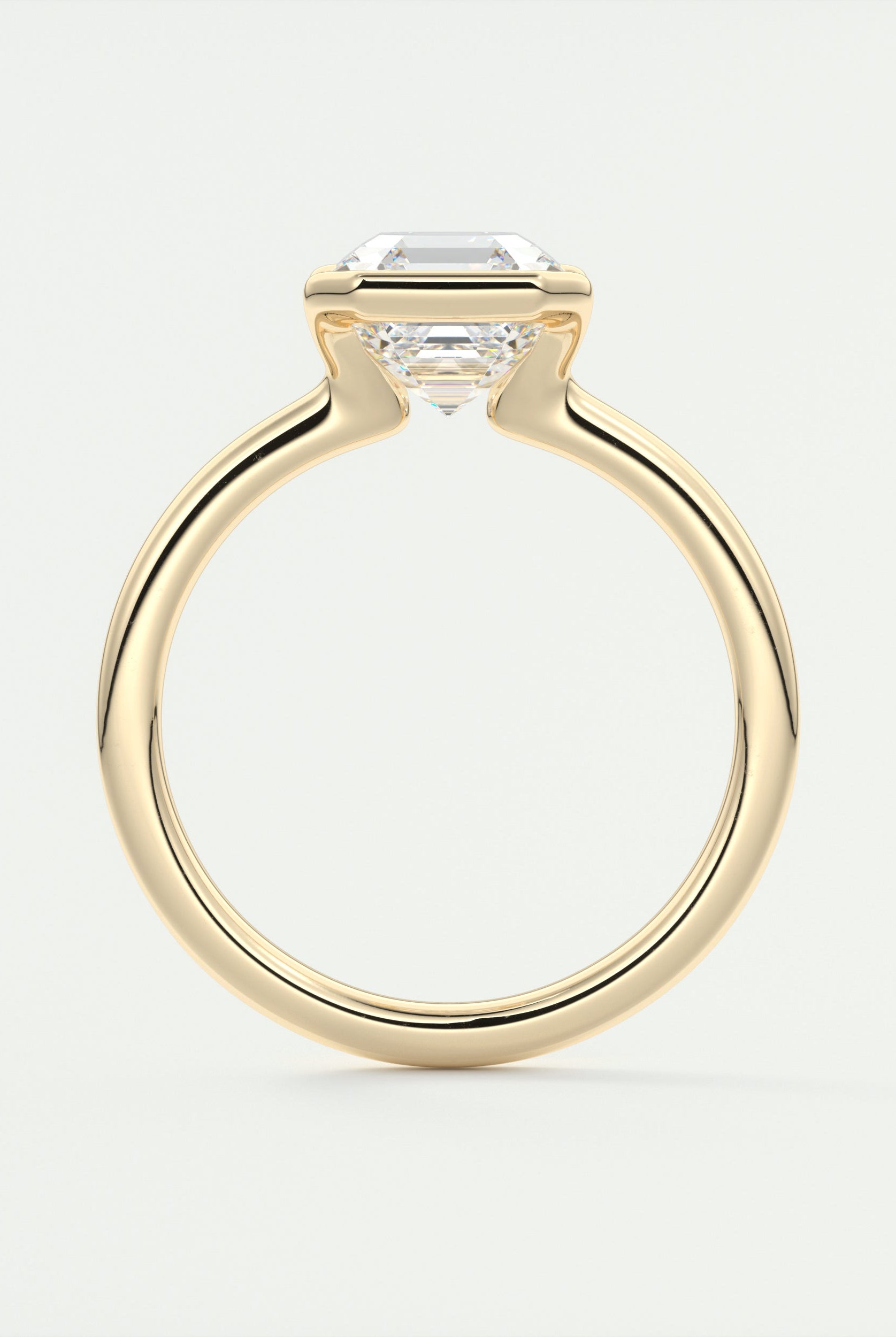 Luxury Moissanite Engagement Ring