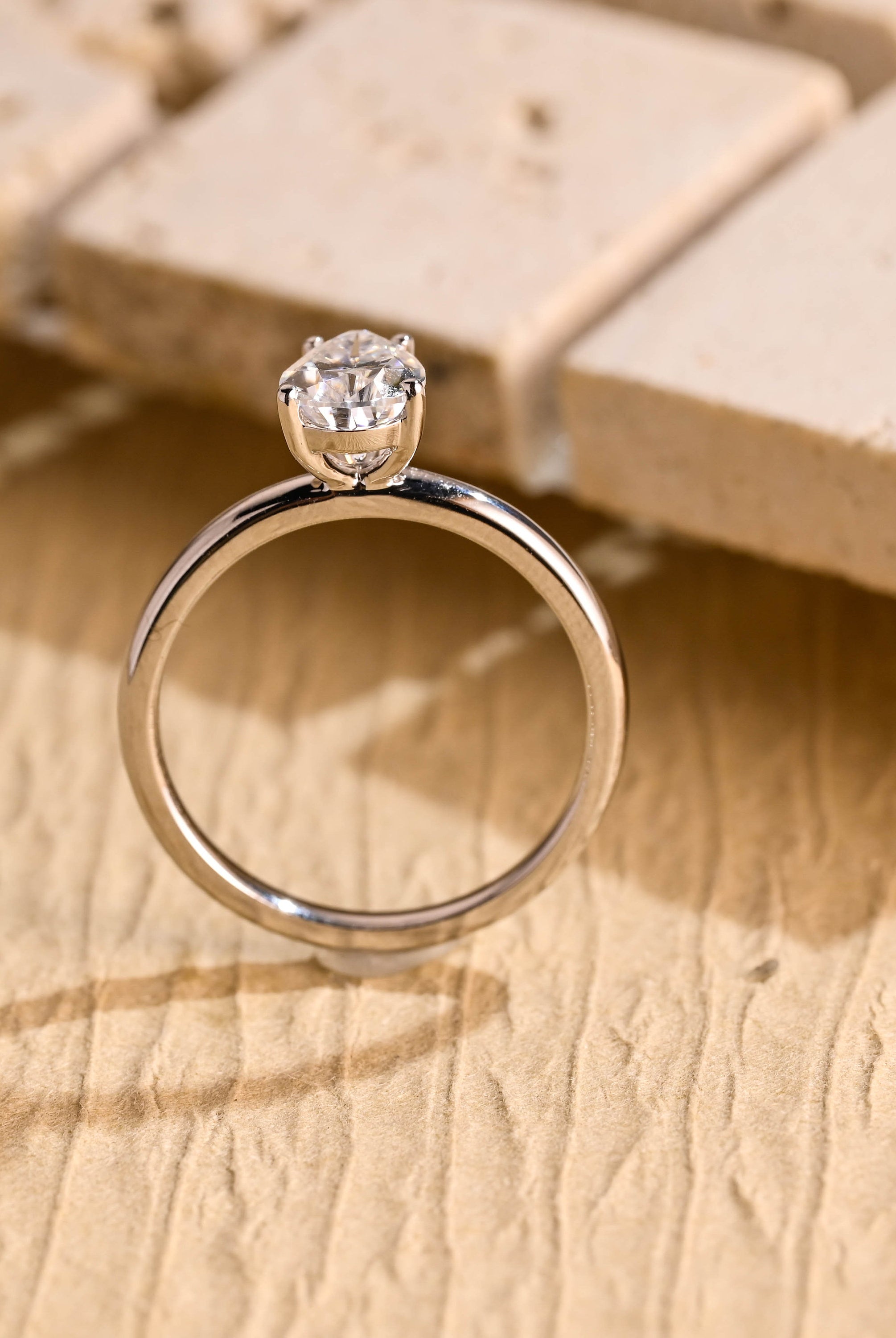 Pear Cut Engagement Ring