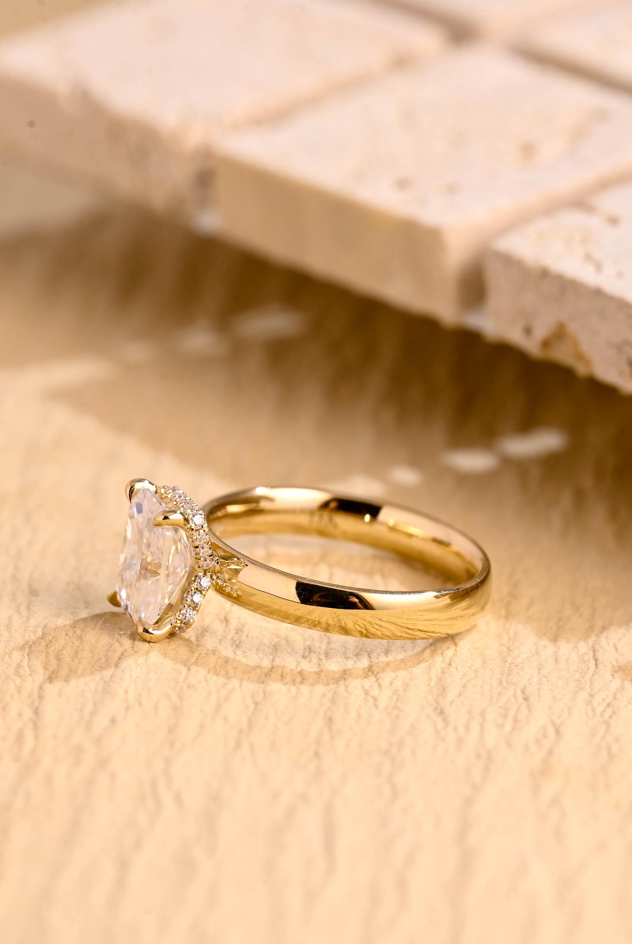 Radiant Cut Proposal Ring