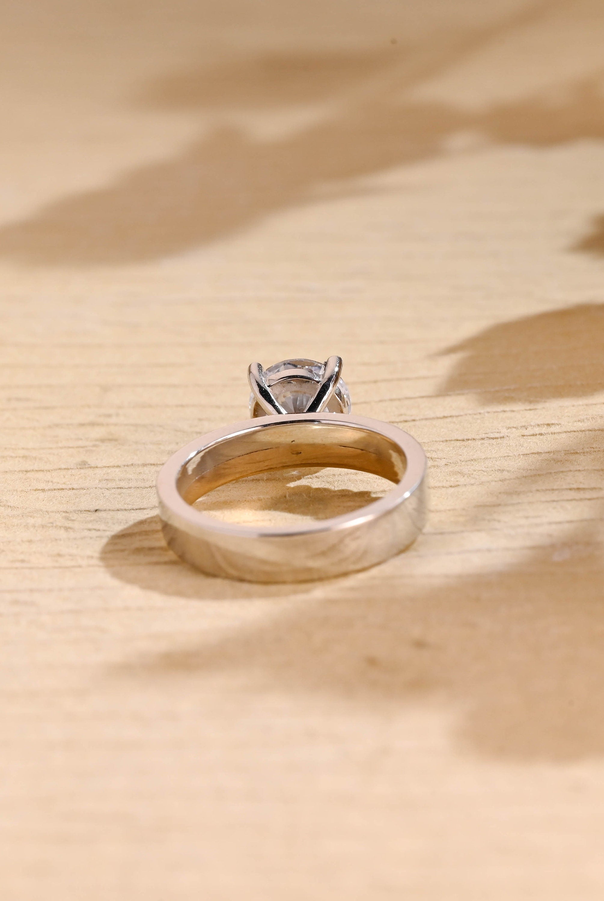 Best Round Brilliant Moissanite Ring