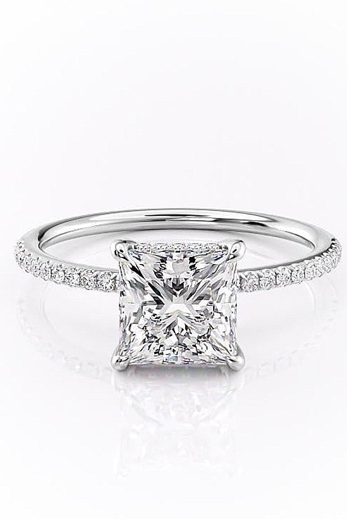 princess-cut-solitaire-pave-setting-moissanite-engagement-ring-2