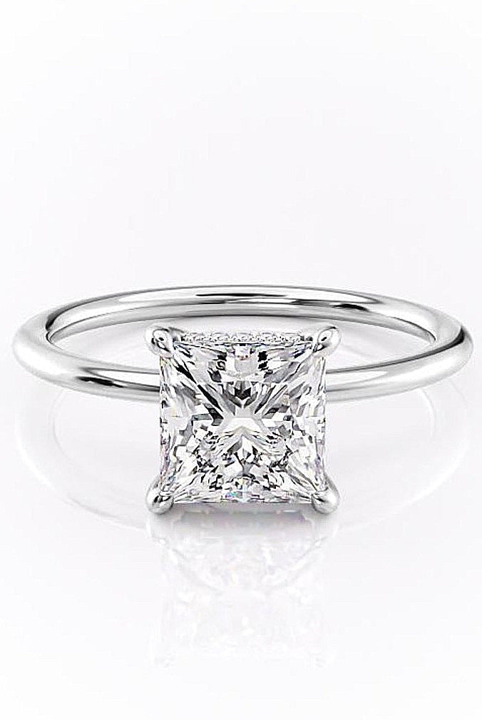 princess-cut-solitaire-hidden-halo-setting-moissanite-engagement-ring