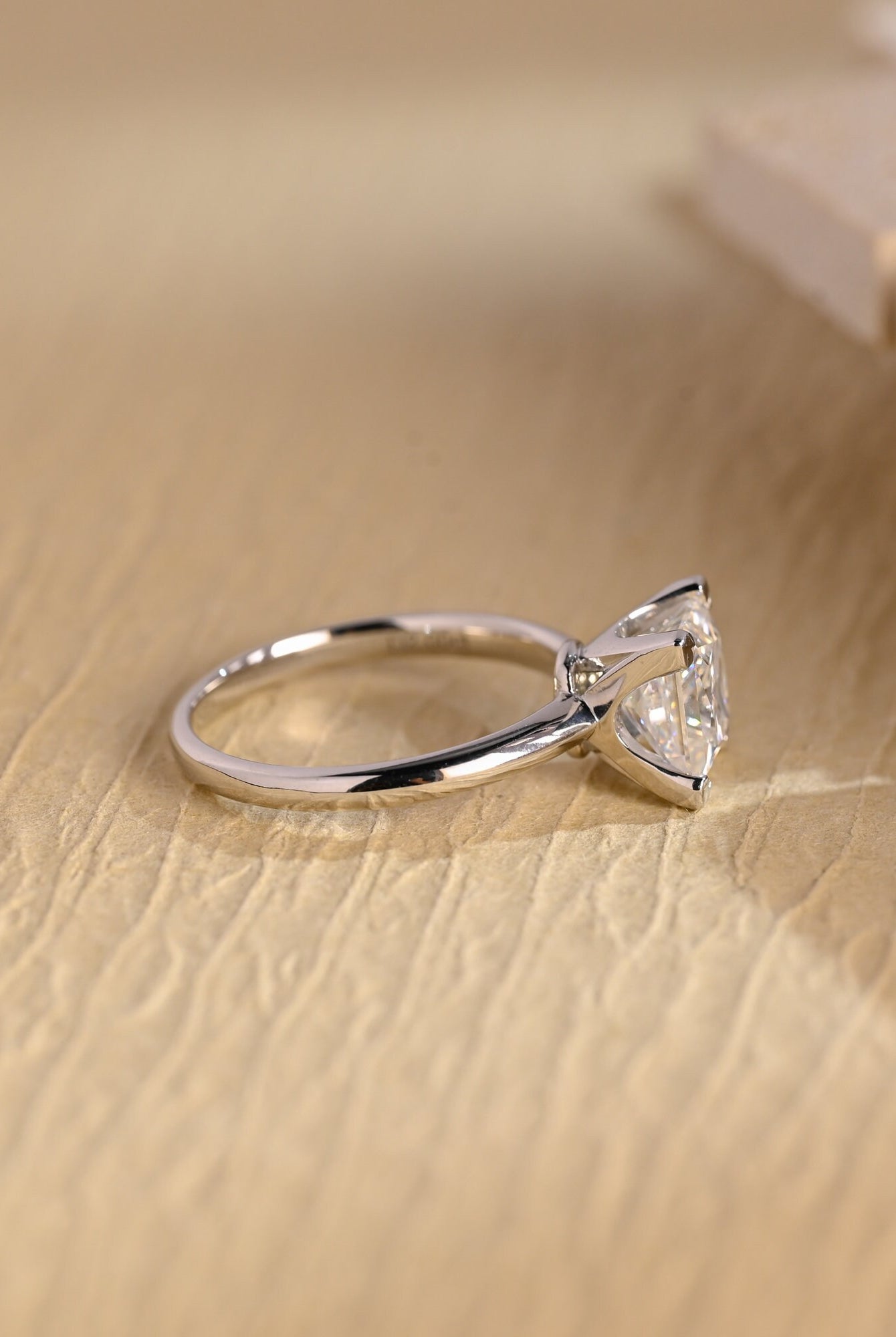Princess Solitaire Engagement Ring