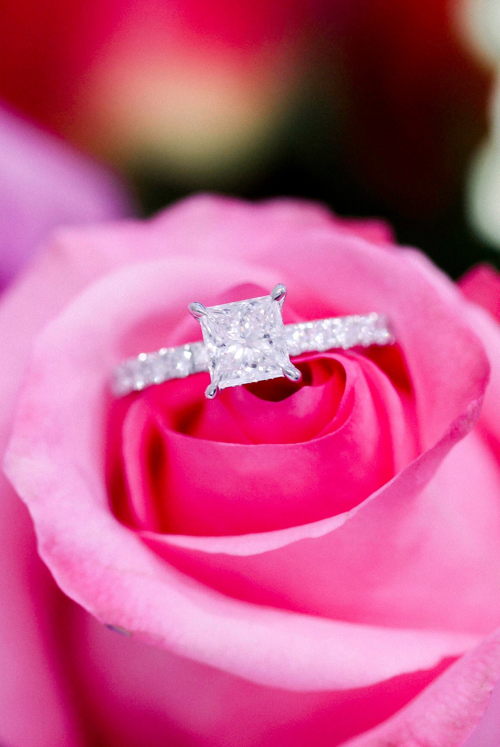 Classic Pave Engagement Ring
