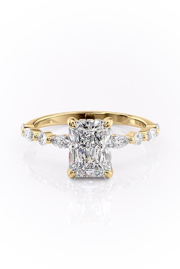 2-1-ct-radiant-cut-solitaire-pave-setting-moissanite-engagement-ring