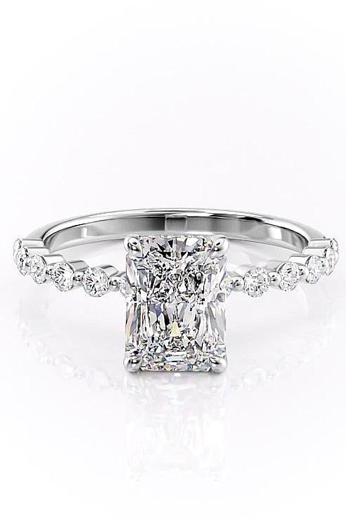 radiant-solitaire-pave-setting-moissanite-engagement-ring