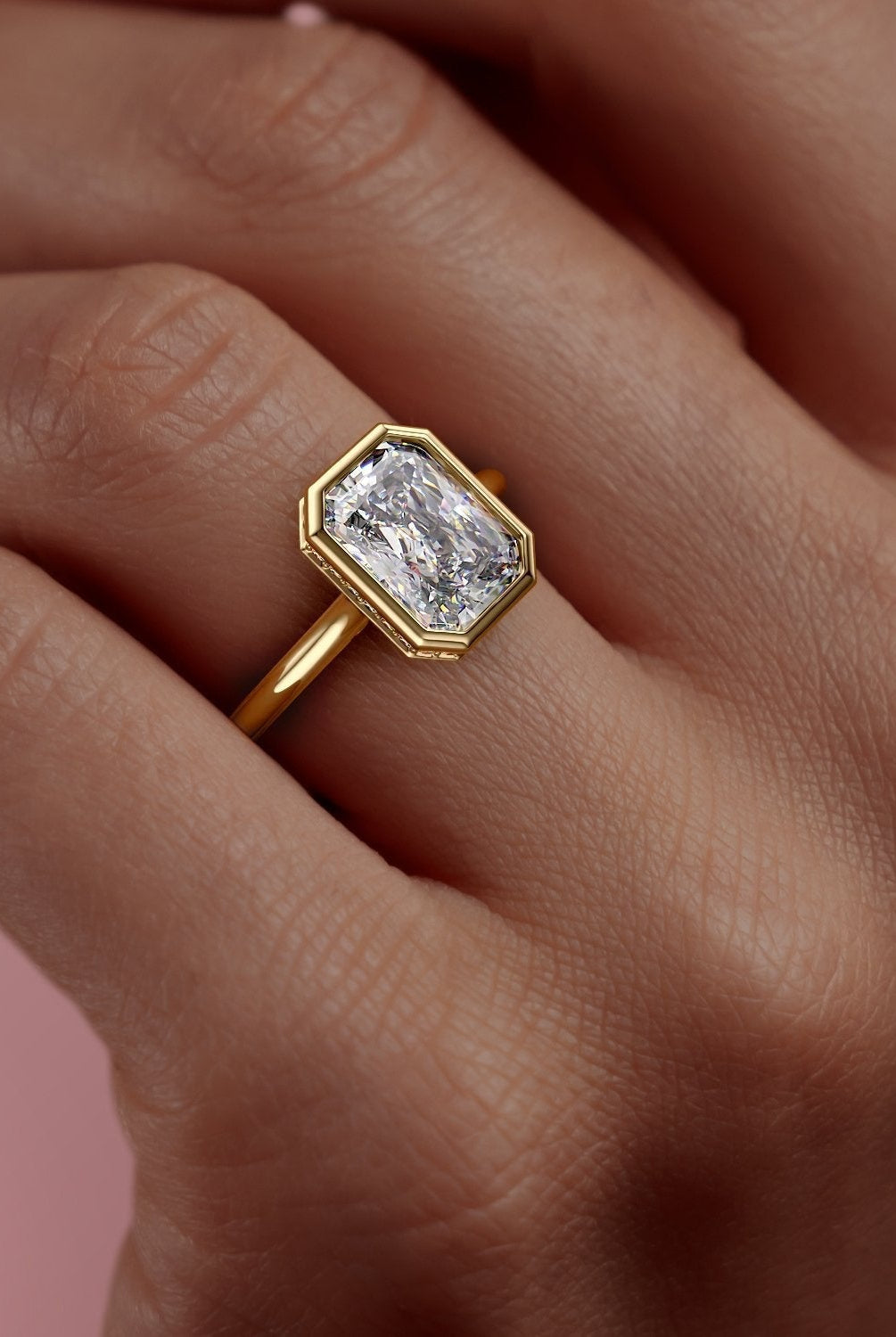 2-1-ct-radiant-cut-bezel-solitaire-moissanite-engagement-ring