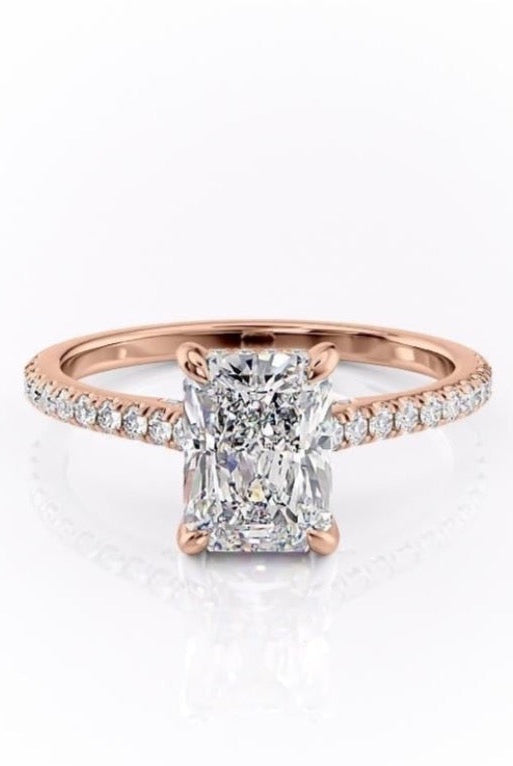 radiant-cut-pave-setting-moissanite-engagement-ring