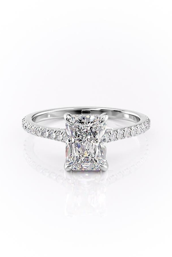 radiant-cut-pave-setting-moissanite-engagement-ring