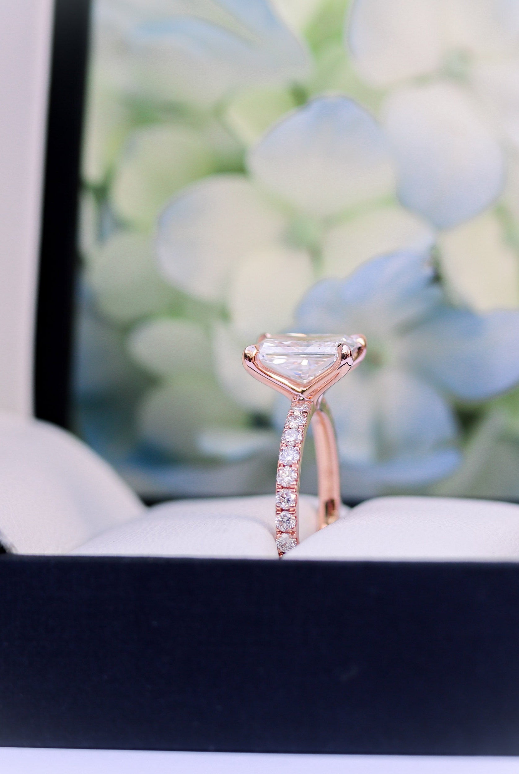 Radiant Cut Engagement Ring