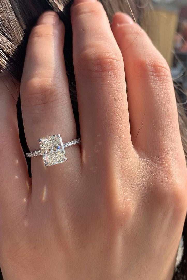 White Gold Engagement Ring