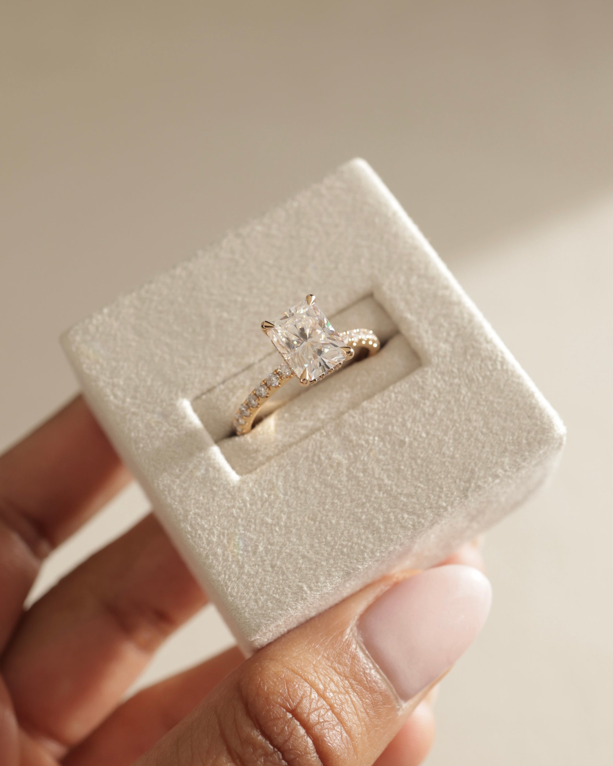 Radiant Cut Proposal Ring