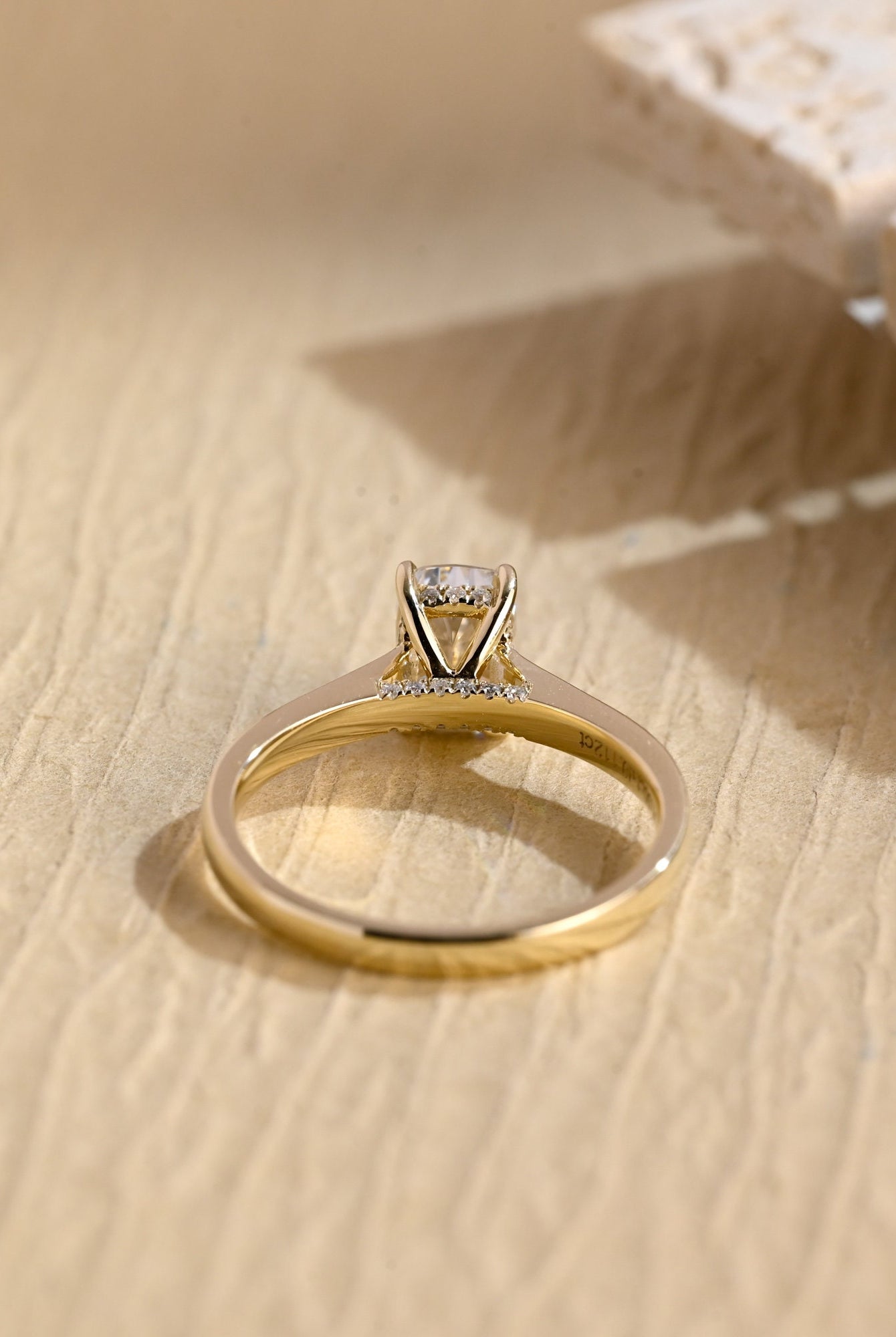 Radiant Cut Moissanite Ring