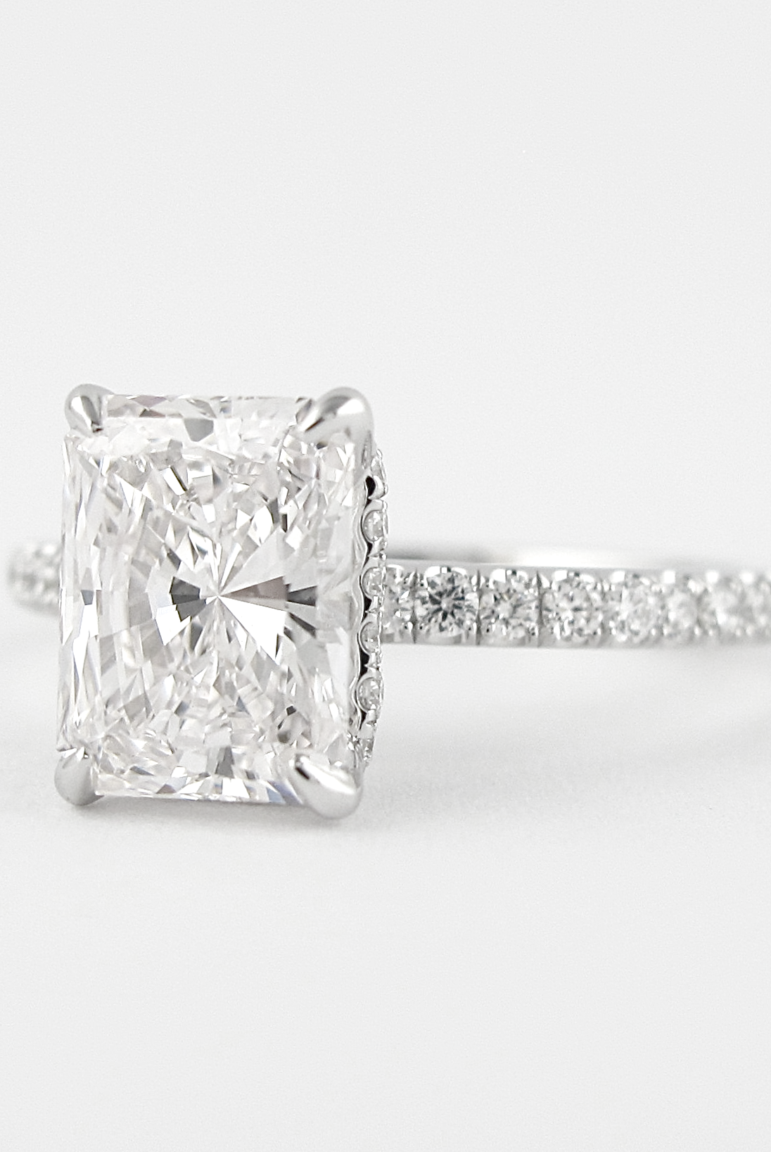 Radiant Cut Proposal Ring