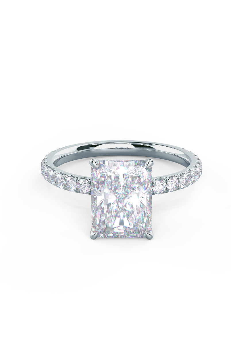 Moissanite Diamond Ring