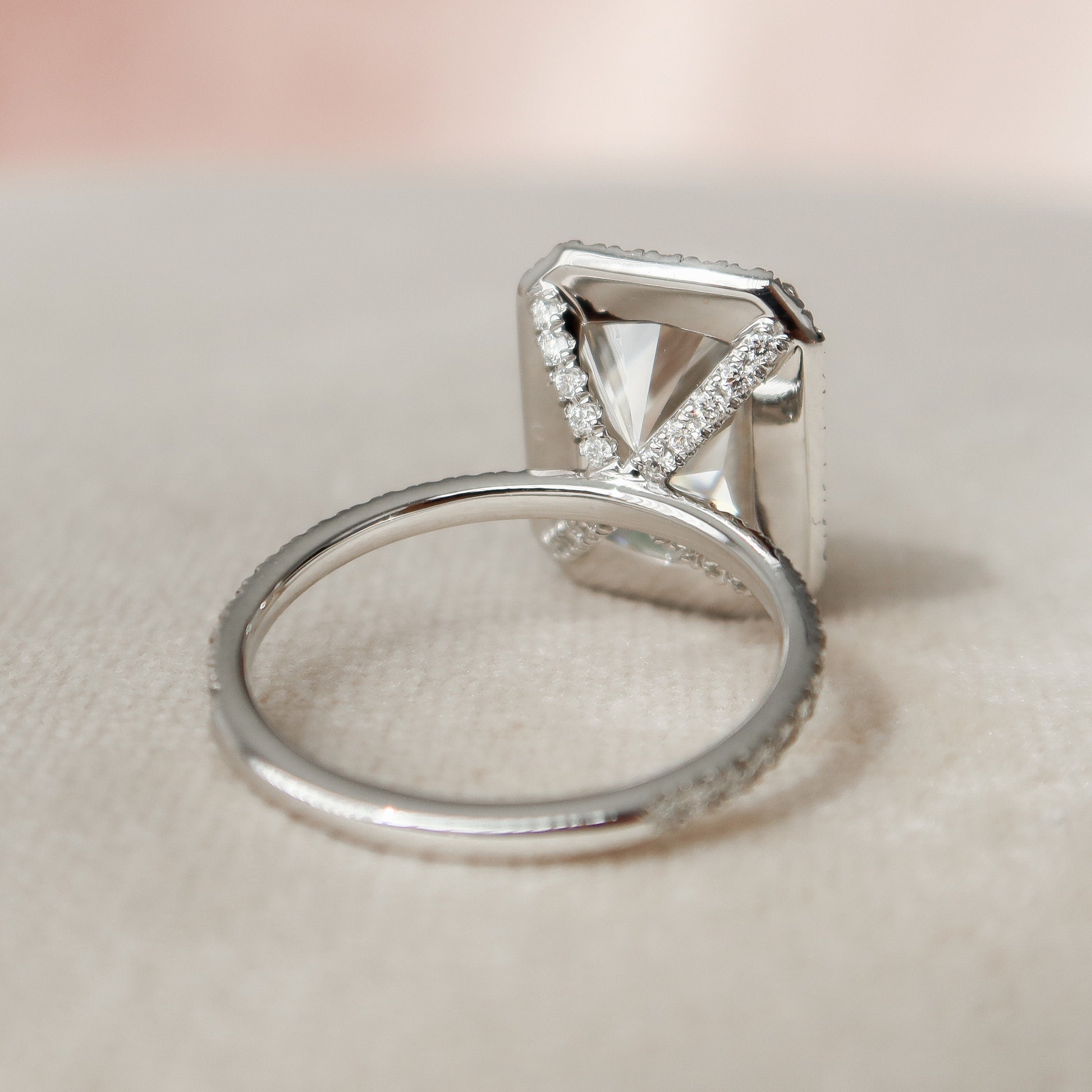 Moissanite Engagement Ring USA