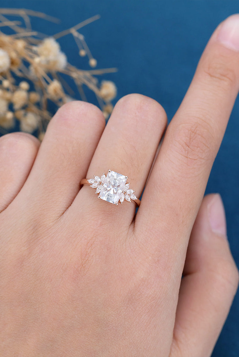 radiant-shaped-moissanite-cluster-engagement-ring-2