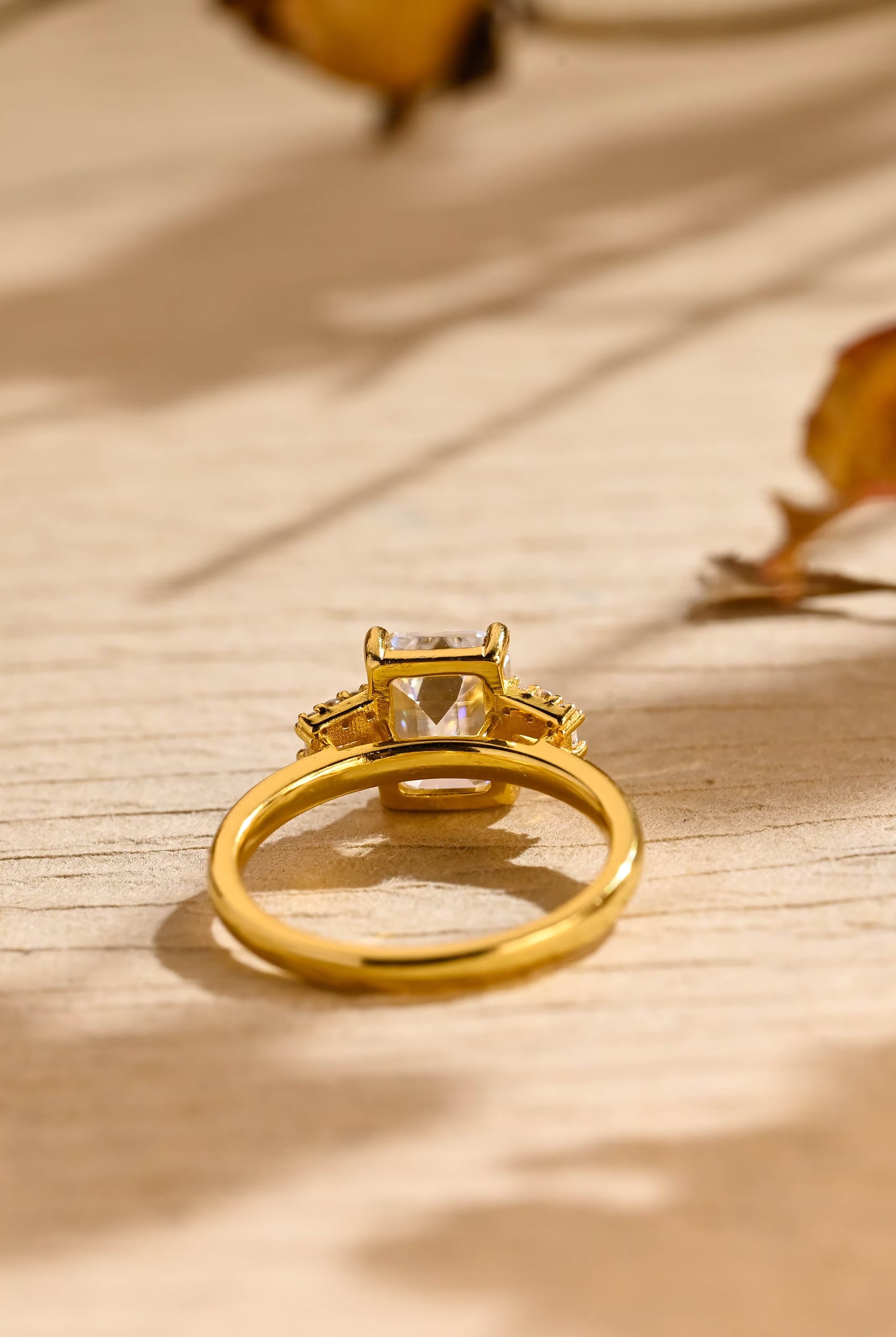 Unique Cluster Engagement Ring