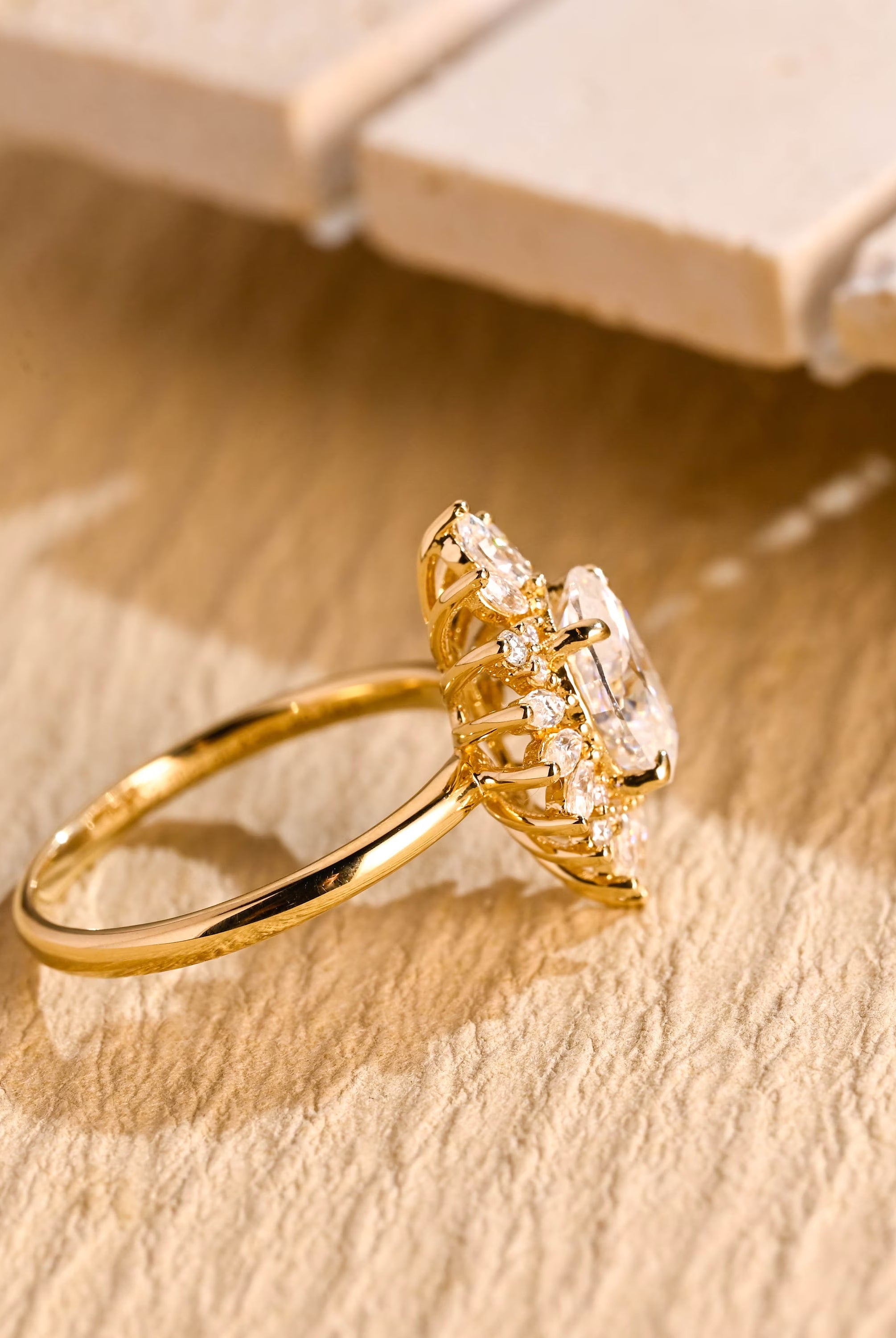 Oval Bridal Ring