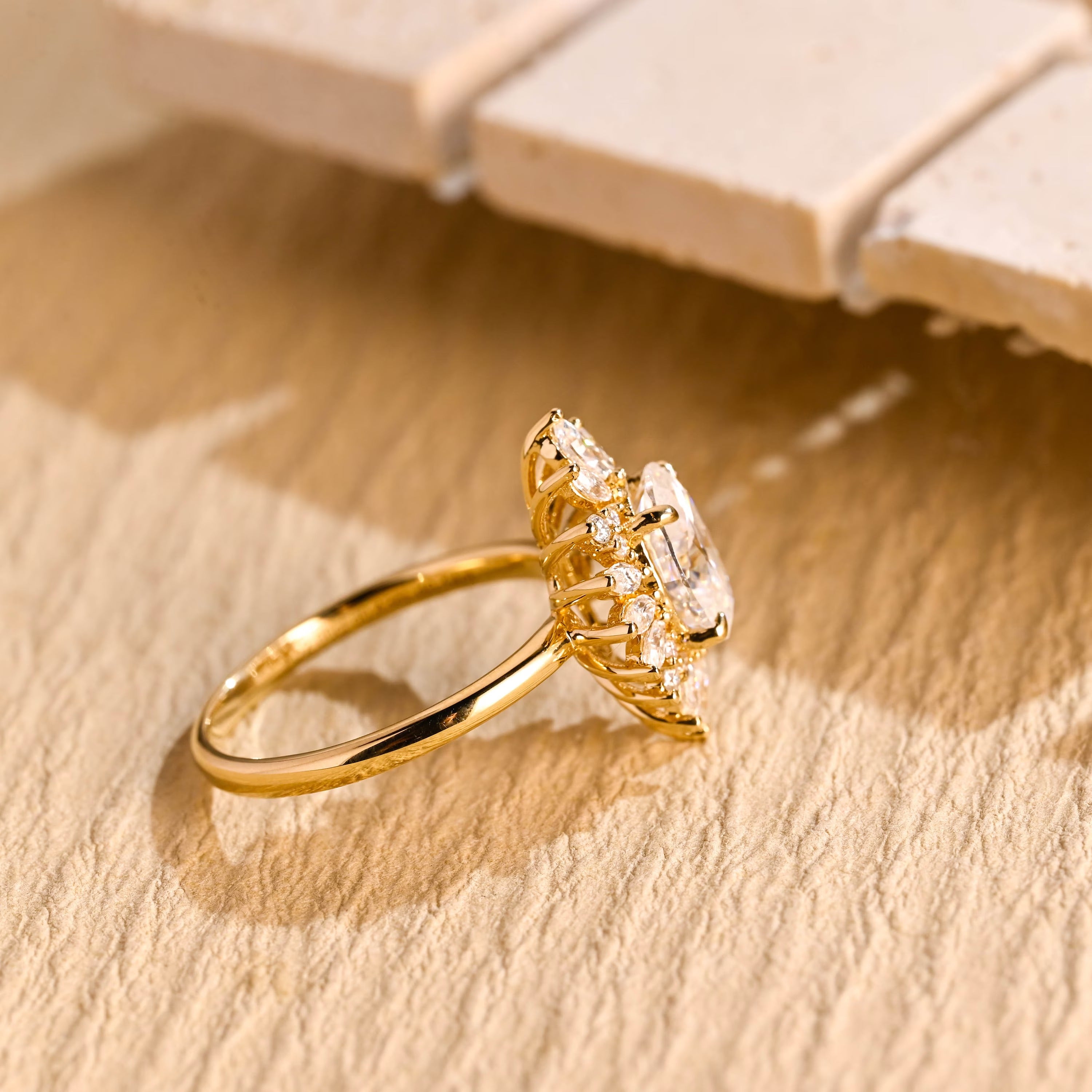 Oval Bridal Ring
