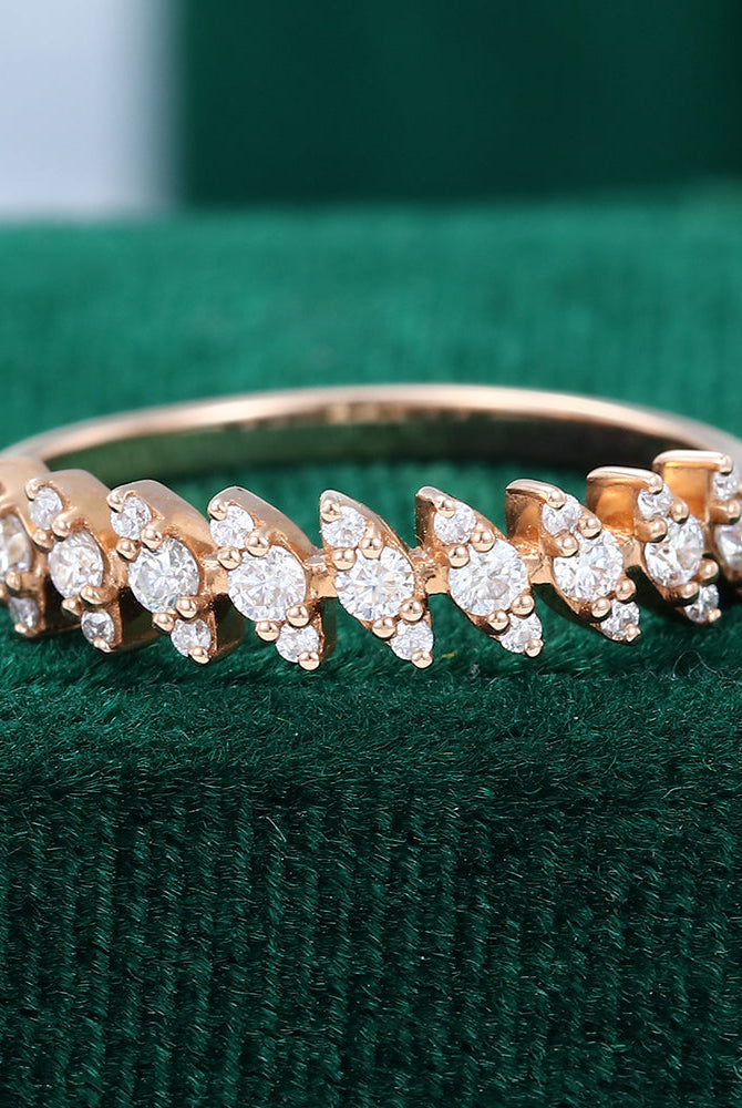 0-30-ct-round-moissanite-cluster-wedding-band