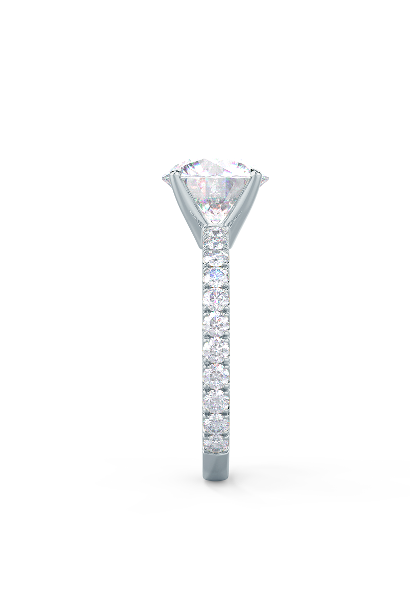 Moissanite Engagement Ring for Her
