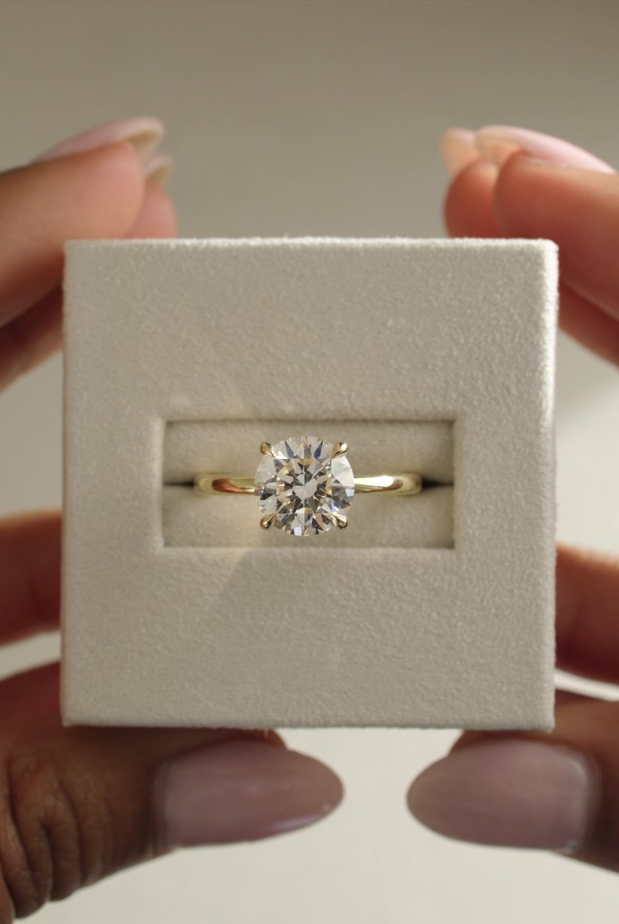 1.5 Carat Moissanite Engagement Ring