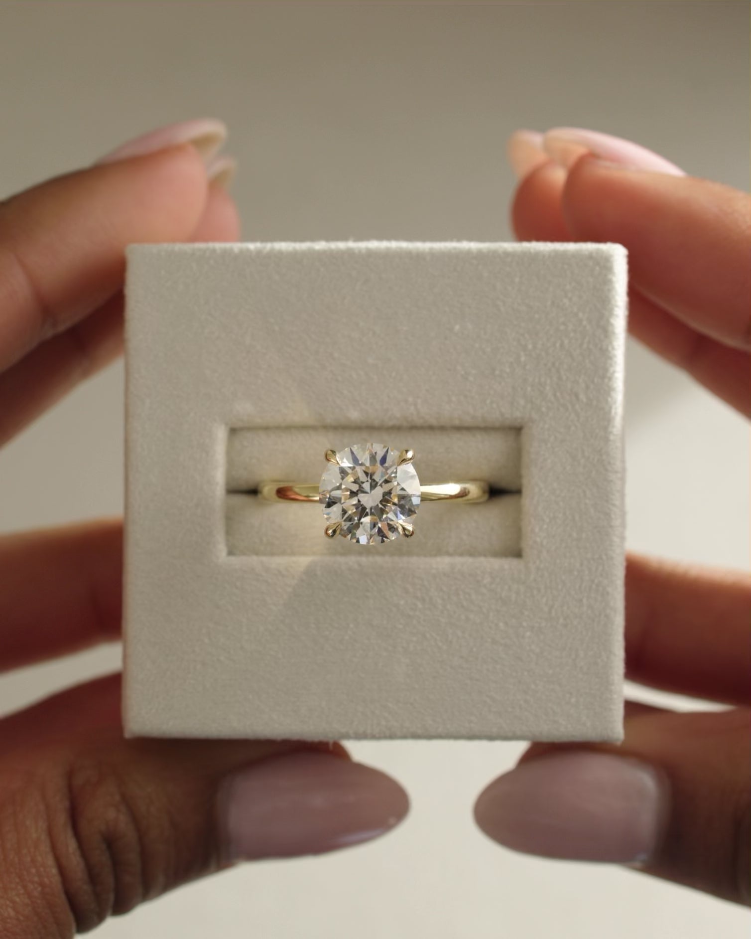 1.5 Carat Moissanite Engagement Ring