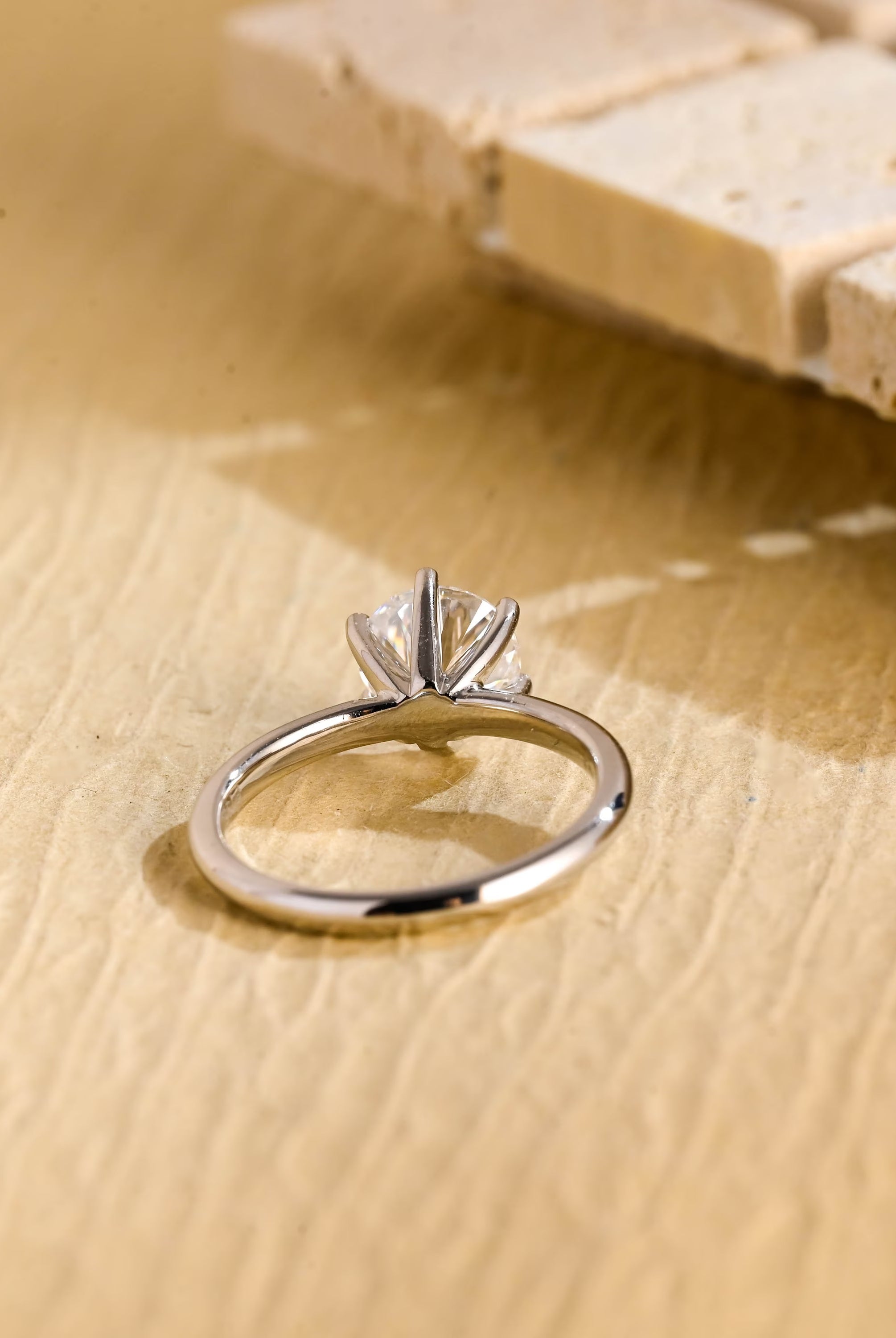 Diamond Solitaire Engagement Ring