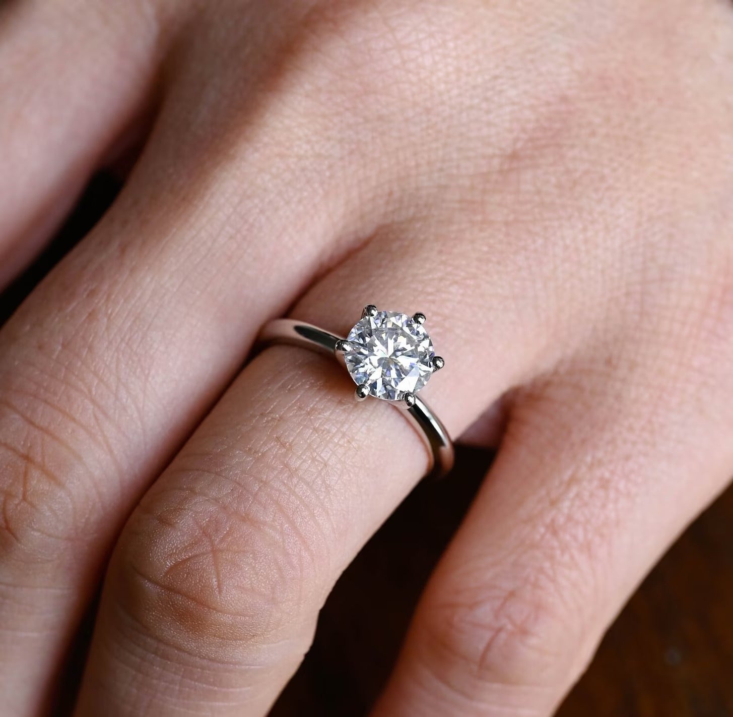 Luxury Moissanite Ring