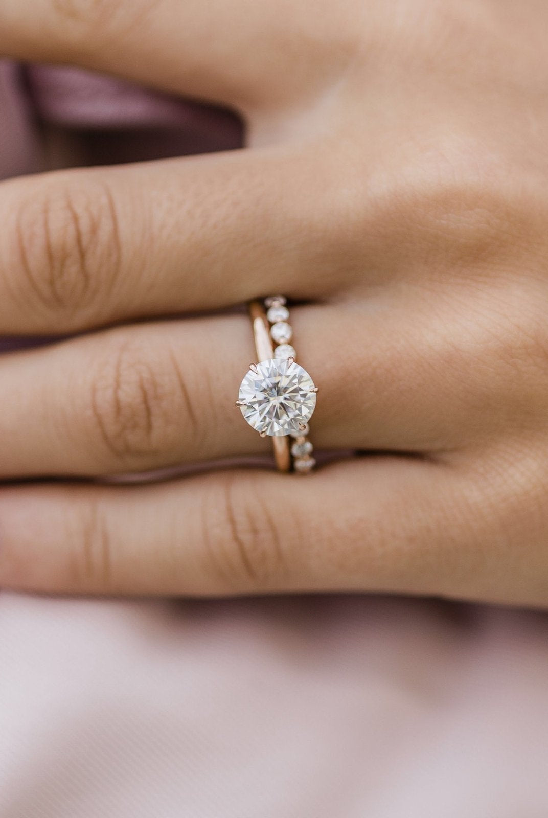 2.10CT Moissanite Ring