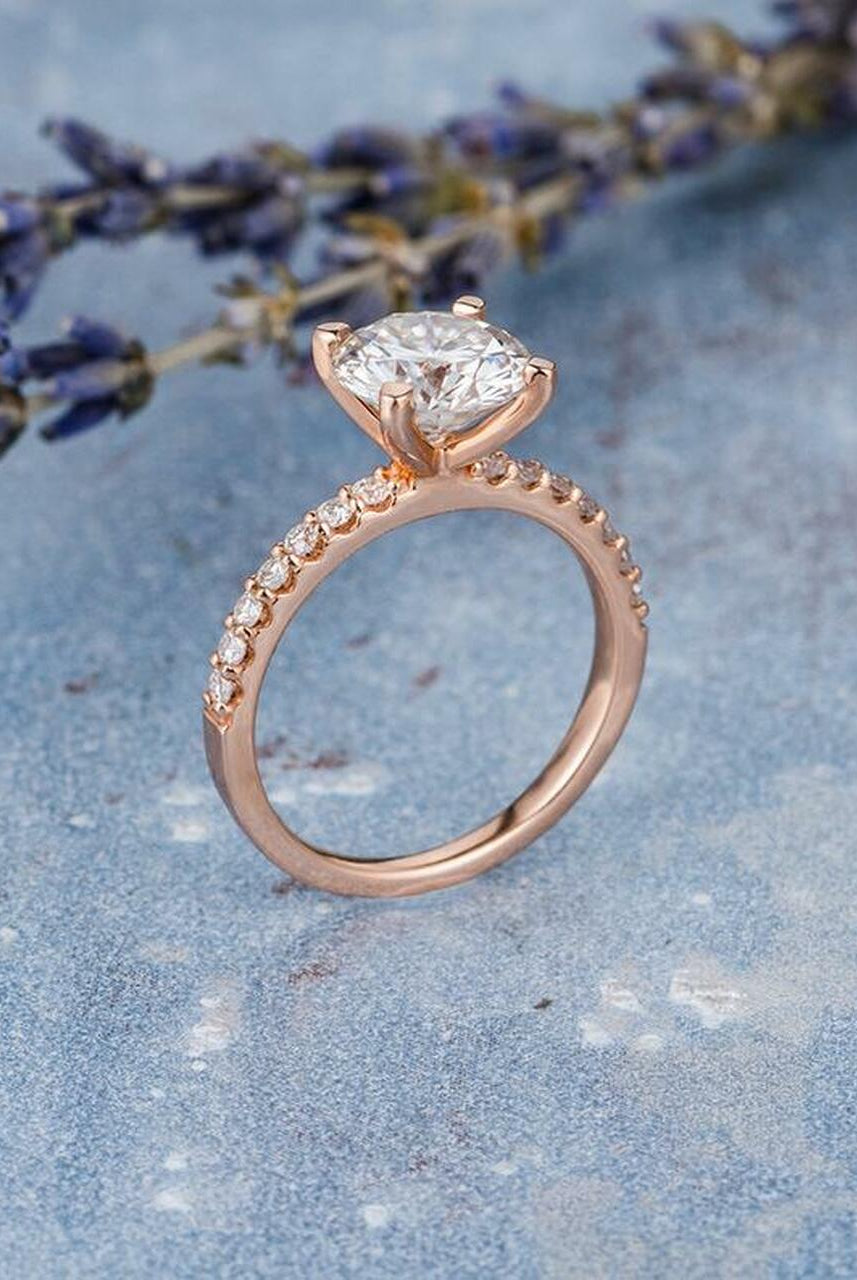 2.0CT Moissanite Ring