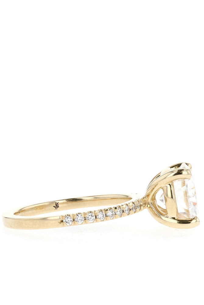 Classic Round Moissanite Ring
