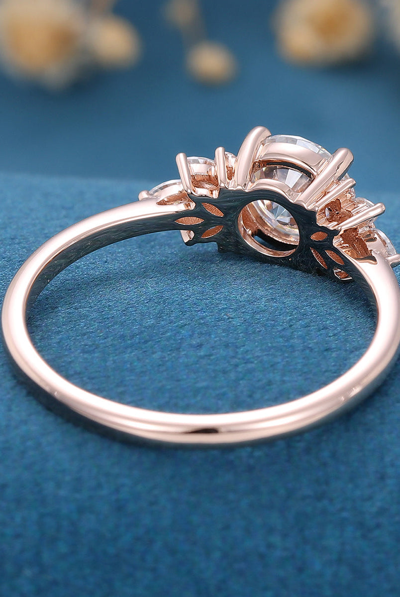1-21-ct-round-shaped-moissanite-cluster-engagement-ring