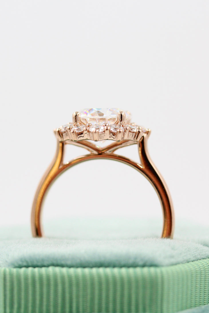 Designer Halo Engagement Ring