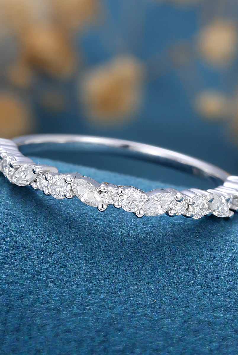 1-70-ct-marquise-round-shaped-moissanite-half-eternity-wedding-band