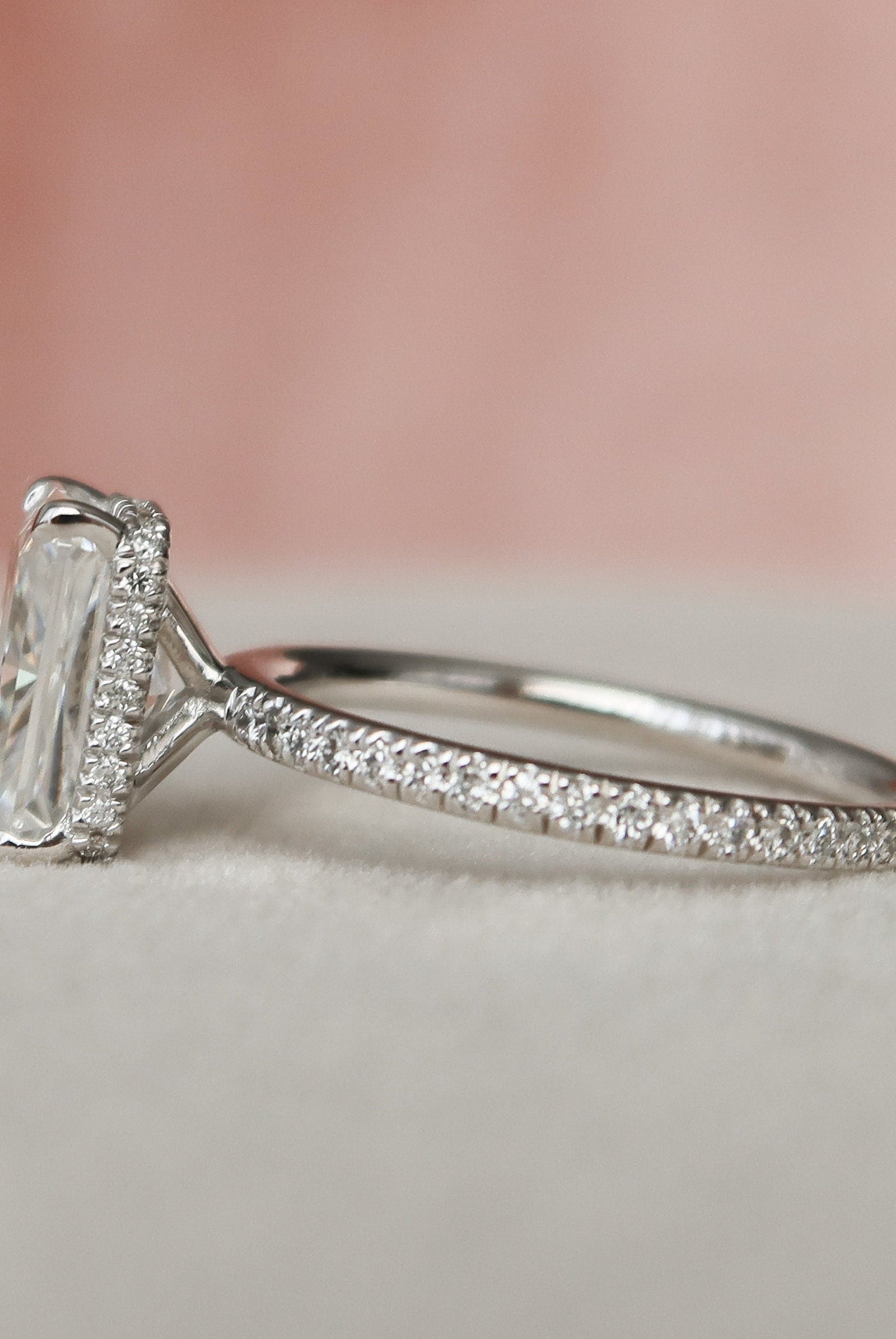 Radiant Cut Engagement Ring