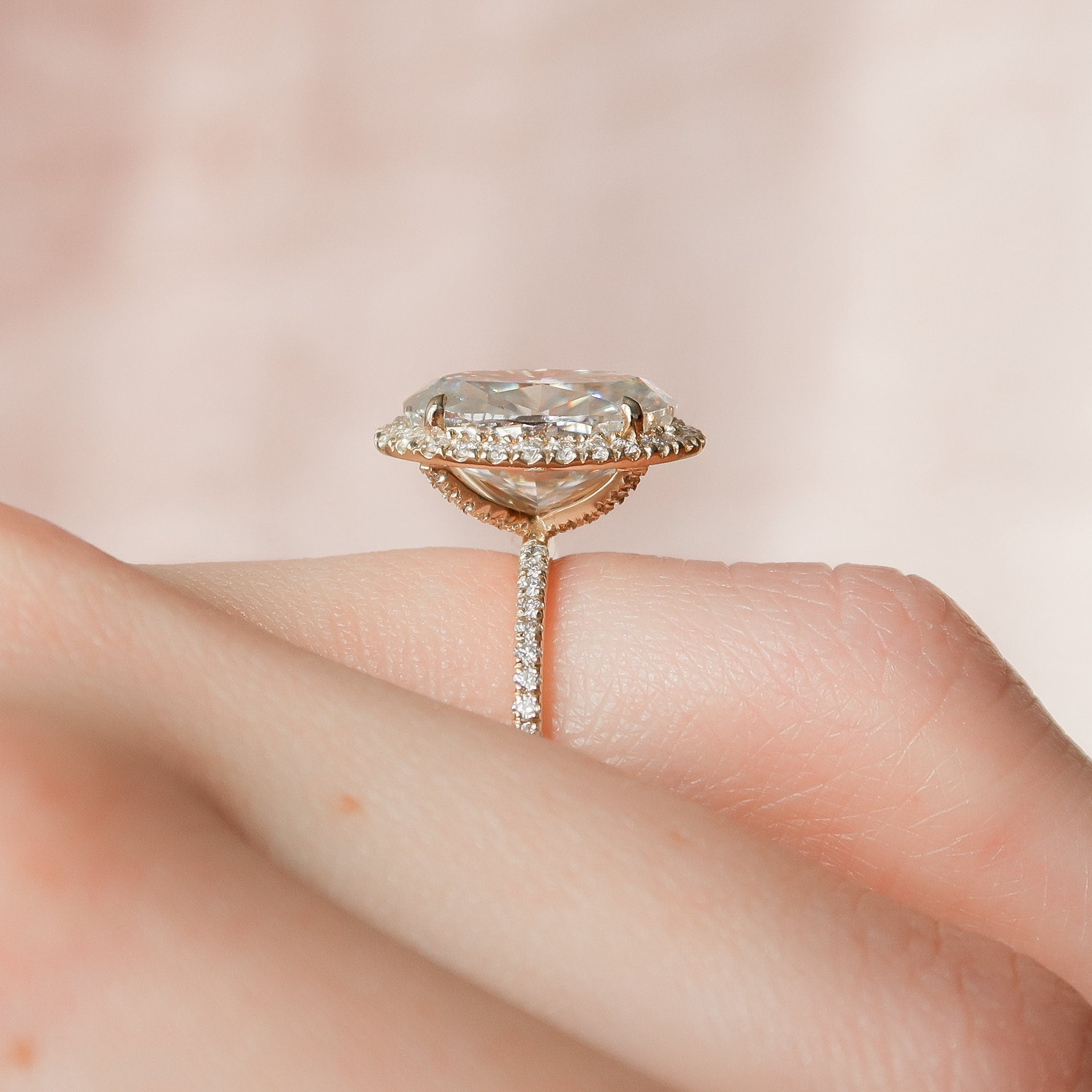 Moissanite Ring for Women
