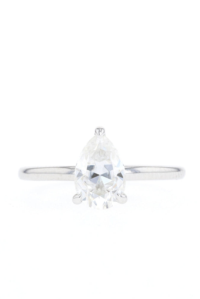 Pear Shape Engagement Ring