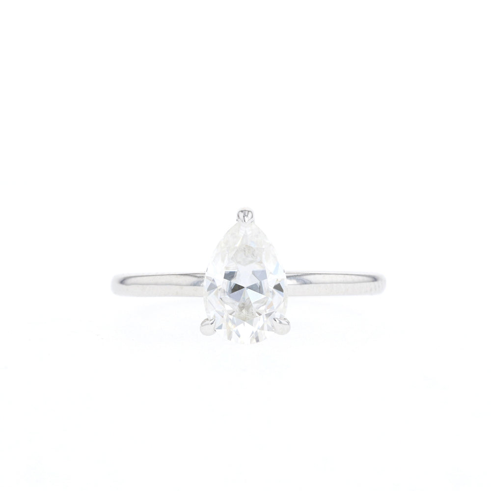 Pear Shape Engagement Ring
