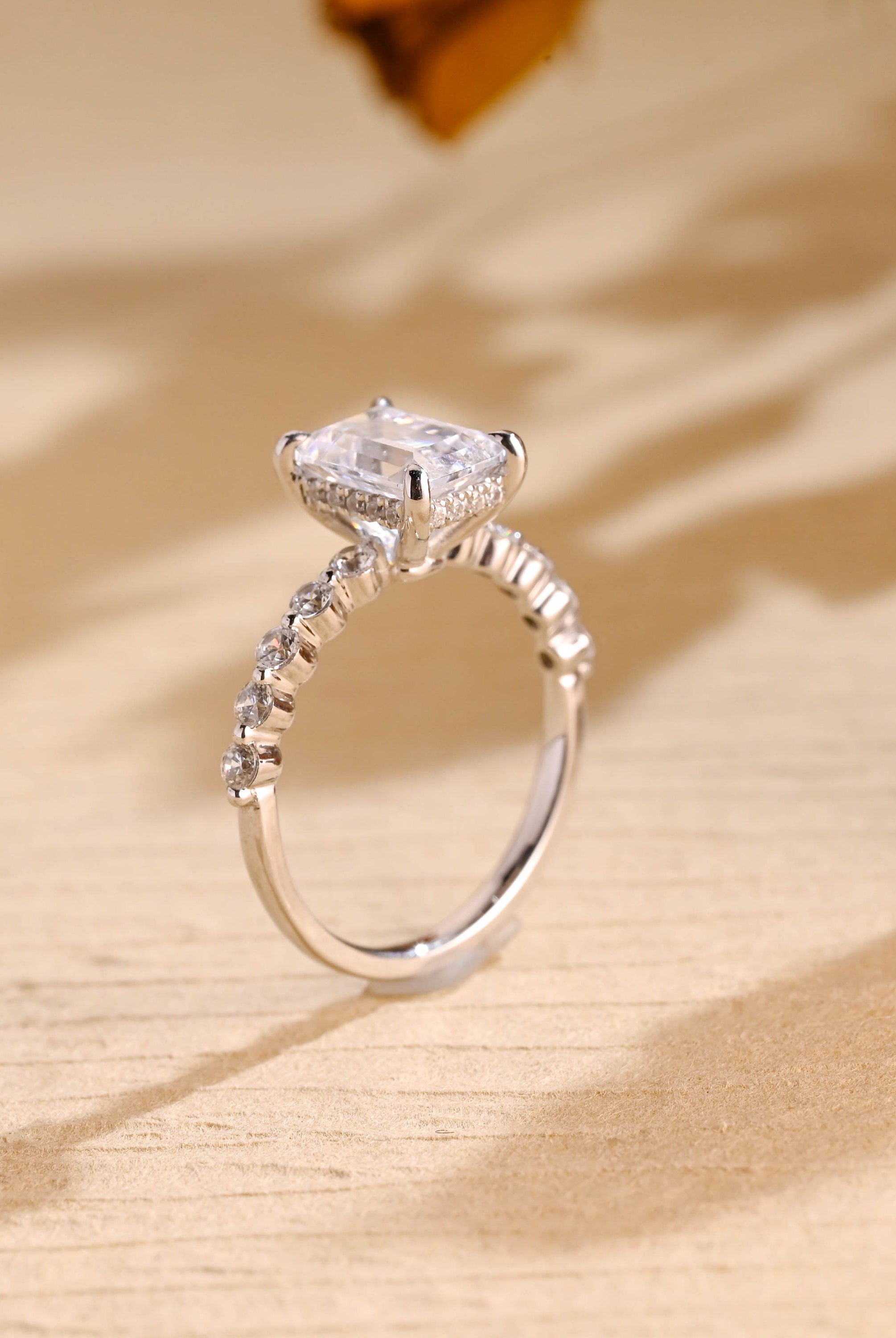 Moissanite Bridal Ring