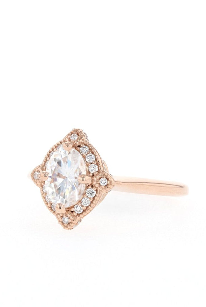 Premium Oval Bridal Ring