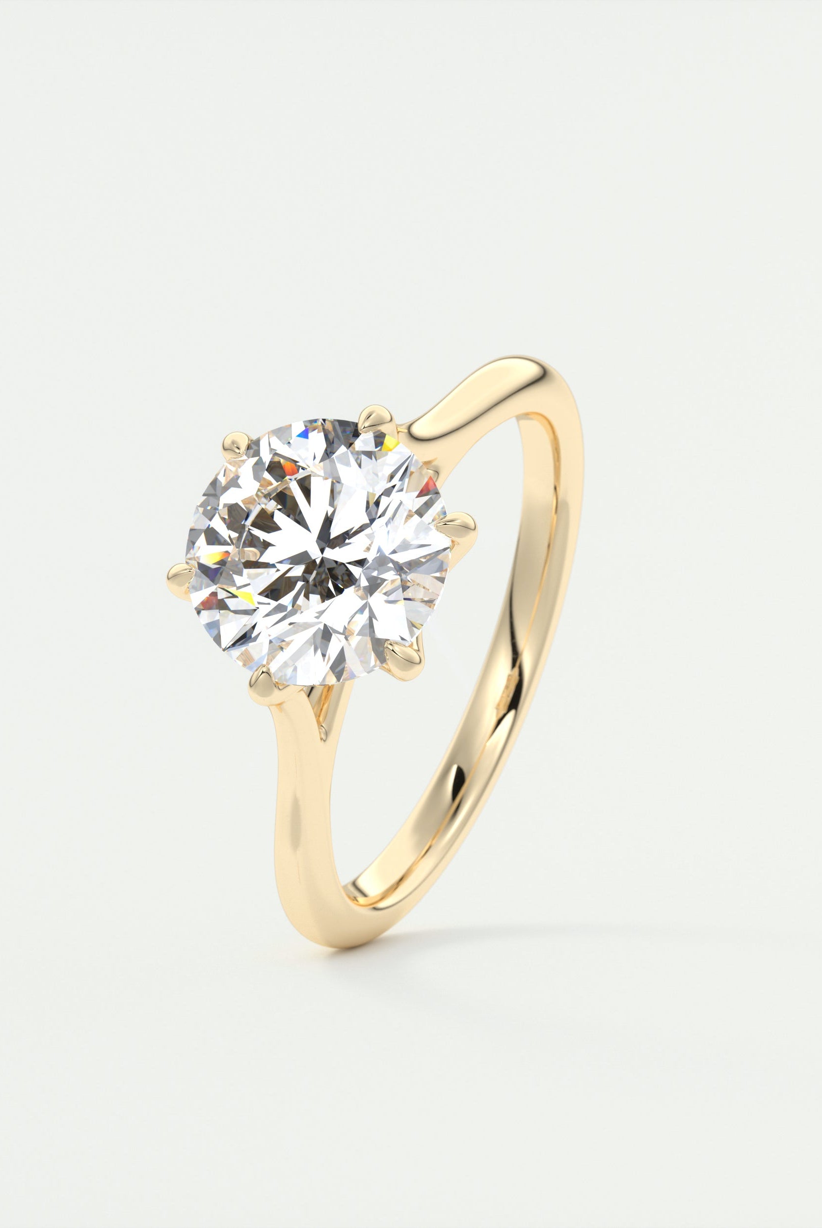 Classic Solitaire Engagement Ring