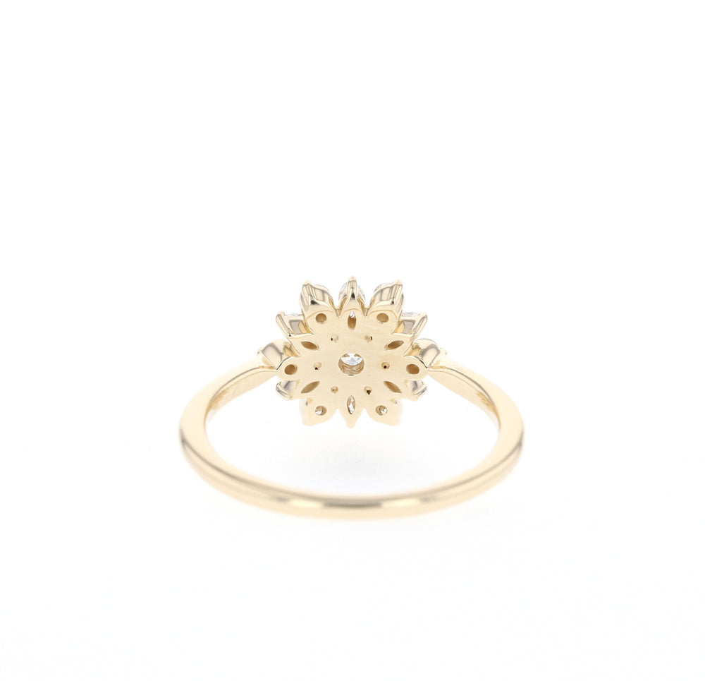 Luxury Moissanite Engagement Ring