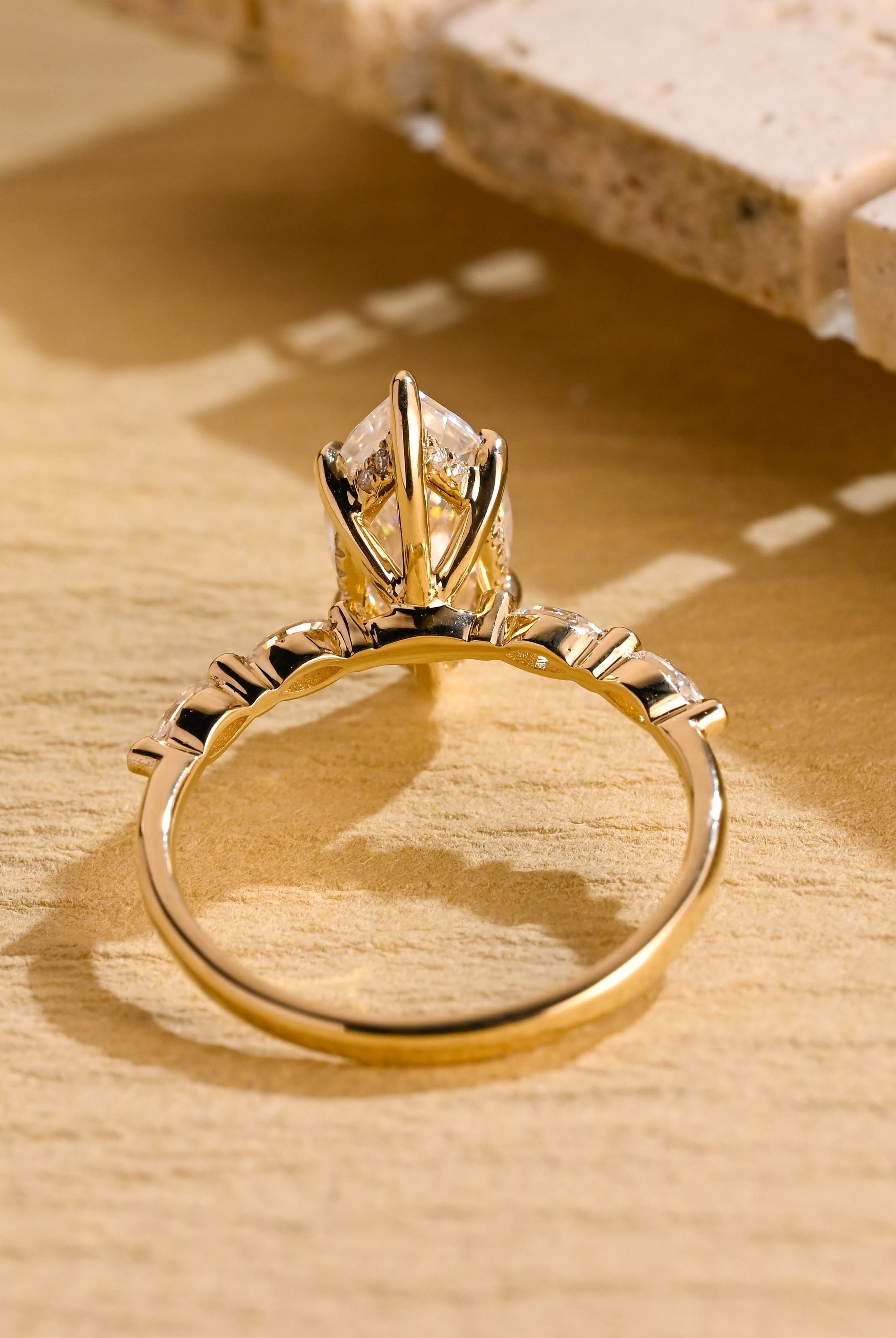 Marquise Proposal Ring