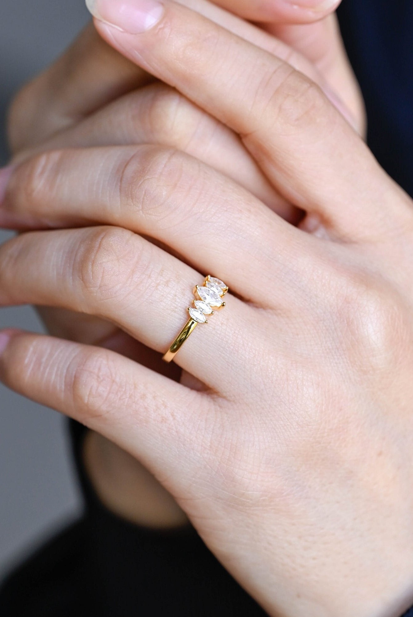 Marquise Bridal Ring