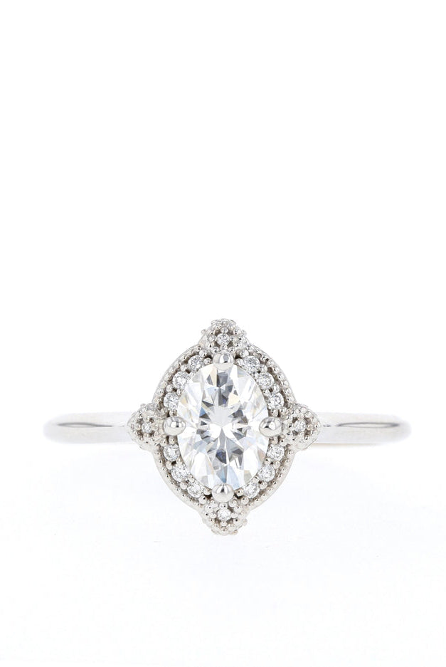 Premium Oval Bridal Ring